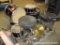 Lot of First Act Small Drum Set w 2 Drummer Chairs and Stool