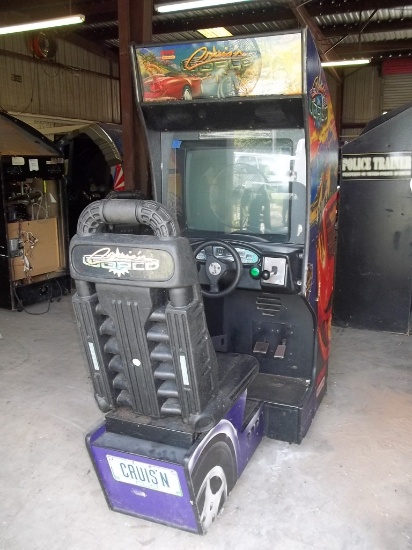 Midway Nintendo Cruis'n World Driving Arcade Game