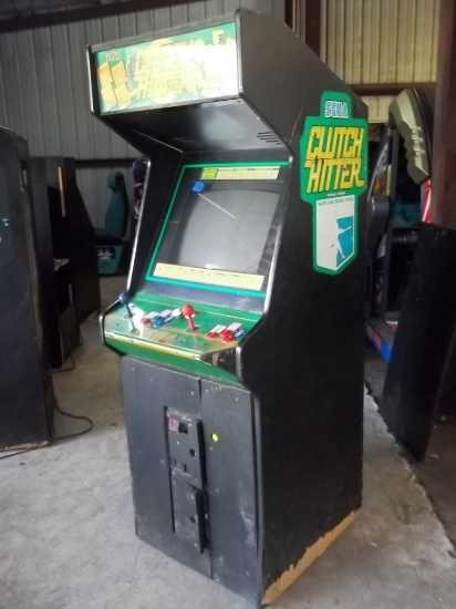 Sega Clutch Hitter Baseball Arcade Game