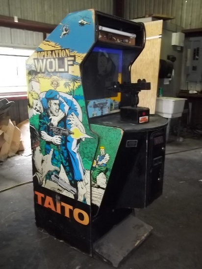 Taito Operation Wolf Arcade Game