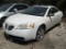 2008 PONTIAC G6 RECONSTRUCTED