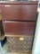 Lot of Wooden 2-Dr Lateral File Cabinets