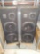 Set of Grandeaur Home Entertainment Tower Speakers