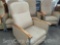 Lot of 4 Tan Hospital Stay Over Recliners