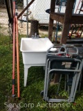 Lot of Walkers, Folding Seat, Sink, Fiskars Wire Poles