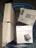 Toshiba Strata DK16 Phone System with User Guide