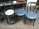 Lot of 4 Hairpin Cafe Chairs