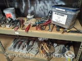 Lot of Various Tools: Hole Saws, Screw Drivers, Hammers, Trowels, Hand Saws, Nails