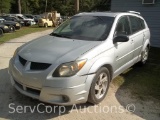 2004 Pontiac Vibe Multipurpose Vehicle (MPV), VIN # 5Y2SL62874Z445049