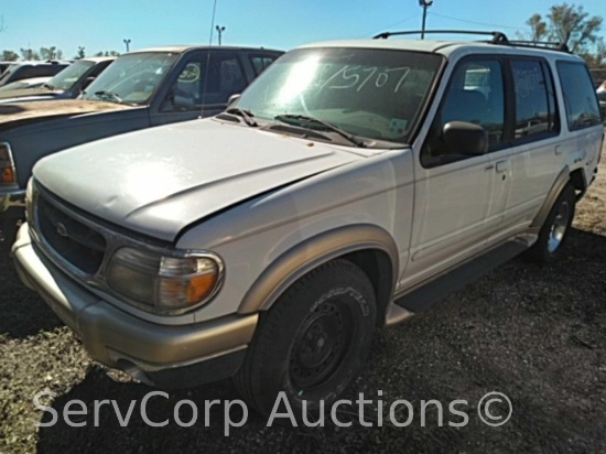 1999 Ford Explorer Multipurpose Vehicle (MPV), VIN # 1FMZU32E8XUB99268