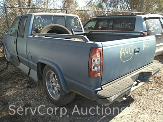 1992 Chevrolet C1500 Pickup Truck, VIN # 2GBEC19KXN1235710