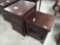 Lot of night stand & 2-drawer legal file cabinet