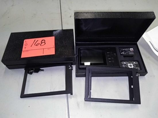 Lot of 2 Single Channel Compact DVR w/Built in monitor (no cables)