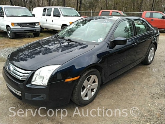 2009 Ford Fusion Passenger Car, VIN # 3FAHP07129R155049