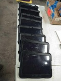 Lot of 9 Samsung Galaxy 4 tablets