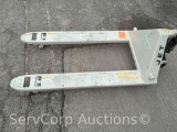 Jet pallet jack, raises, will not lower, missing foot pedal