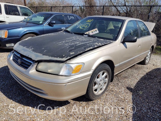 2000 Toyota Camry Passenger Car, VIN # JT2BF28K7Y0287186 Reconstructed