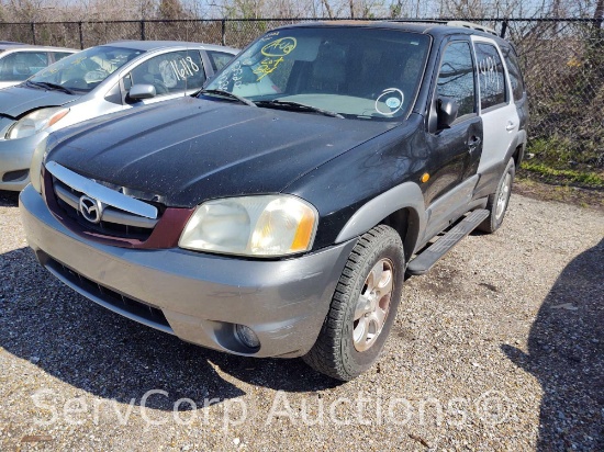 2002 Mazda Tribute Multipurpose Vehicle (MPV), VIN # 4F2CU09172KM15420