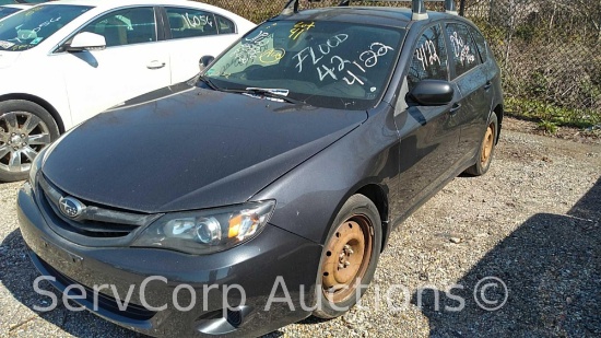 2010 Subaru Impreza Passenger Car, VIN # JF1GH6A69AH809602 Water Damaged