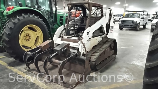 2007 Bobcat Tracked Compact Loader MD: T-190 SN: 531616631, Runs, Could not get hours, No Tag