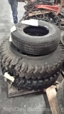 Lot of 3 Tires: LT235/85R16, (2) 9.00-20