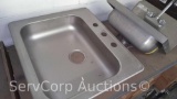 Lot of 2 Sinks: Kitchen & Wash Sink