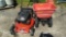 Lot of Toro Push Lawn Mower & Earthway Push Fertilizer Spreader, Working Conditions Unknown (Seller: