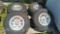 Lot on Pallet of 4 Carlisle 21x9.00-10NHS Tires with Rims (Private Seller)