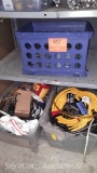 Lot on 2 Shelves - Various Cables, VA Wires, Generator Cord, Light Strips, Cat Wiring (Private