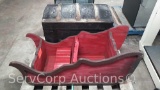 Lot of Decorative Sled & Wooden Chest (Private Seller)