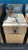 Frymaster Gas Fryer Model MJCFSD, Working Condition Unknown (Seller: STP School Board)