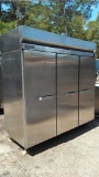 Hobart Commercial 3-Door Refrigerator/Freezer, Working Condition Unknown (Seller: STP School Board)