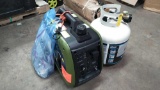 Sportsman 2200-Watt Dual Fuel Inverter Generator with Propane Tank...(the buffer shown in video is n