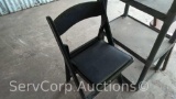 Lot of Plastic Shelf, Folding Chair & Wooden Chair (Private Seller)