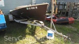 Abandoned Sail Boat with Trailer, No Paperwork, As Is (Private Seller)