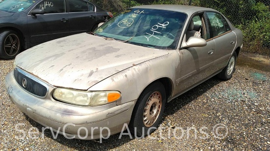 2000 Buick Century Passenger Car, VIN # 2G4WS52J4Y1234399