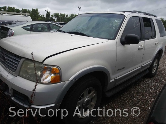 2002 Ford Explorer Multipurpose Vehicle (MPV), VIN # 1FMZU65W82ZB62996