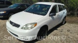 2003 Toyota Matrix Multipurpose Vehicle (MPV), VIN # 2T1LR32EX3C050878