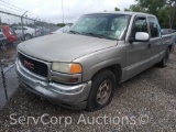 2001 GMC Sierra Pickup Truck, VIN # 2GTEC19V011240589