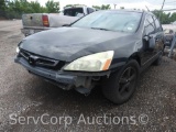 2003 Honda Accord Passenger Car, VIN # JHMCM56613C059716