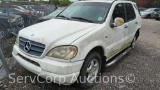 2000 Mercedes-Benz M-Class Multipurpose Vehicle (MPV), VIN # 4JGAB54E6YA200576