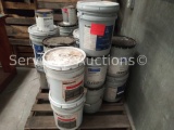 Lot on Pallet of Various Paint