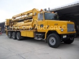 1994 WhiteGMC Autocar ACL64 UB50 Reach All Bridge Crane Truck, VIN # 4V2SCBRH0RR513436 - OFFSITE