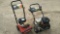 Lot of 2 Briggs & Stratton Pressure Washers