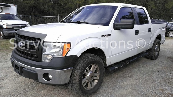 2013 Ford F-150 Pickup Truck, VIN # 1FTFW1EFXDKG35300 Salvage