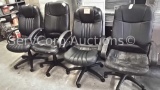 Lot of 4 Executive Office Chairs