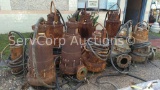 Lot of 9 Various Submersible Pumps