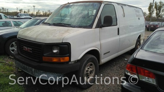 2005 GMC Savana Van, VIN # 1GTGG25U851206170, No Catalytic Converter