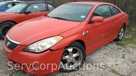 2006 Toyota Camry Solara Passenger Car, VIN # 4T1CE38P16U745175, Reconstructed