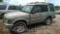 2003 Land Rover Discovery Multipurpose Vehicle (MPV), VIN # SALTY16403A799386